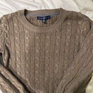 Vintage brown gap sweater
